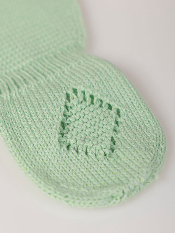 POLAINA PUNTO VERDE AGUA