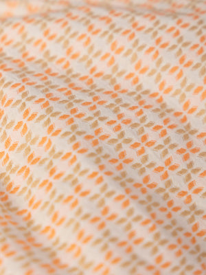 RANITA CON TIRANTES TEJIDO ESTRUCTURA MANDARINA