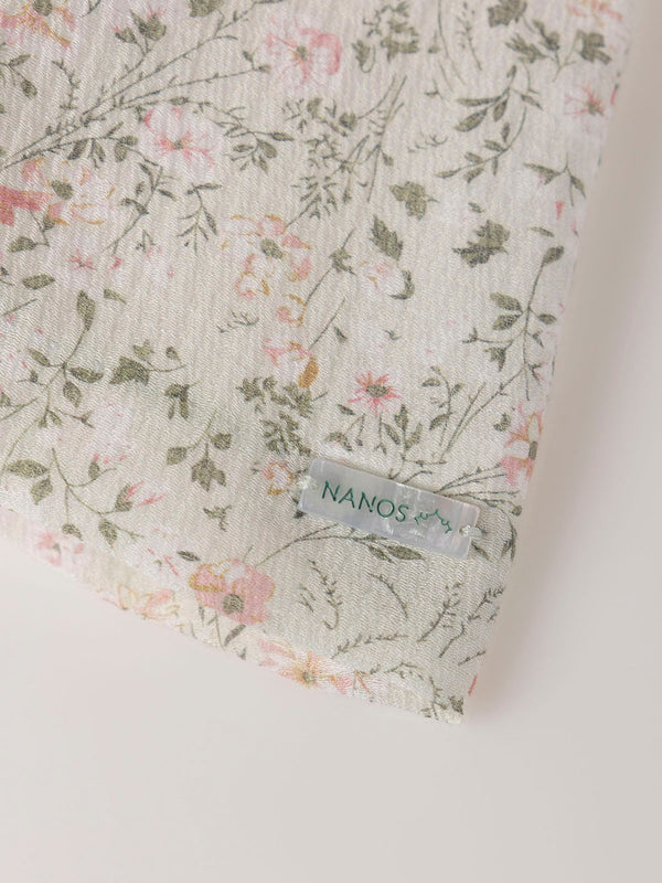 MINI CON BRAGUITA ESTAMPADO BAMBULA FANTASÍA VERDE CLARO