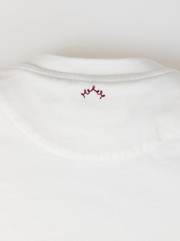 VINTAGE BIKE PRINT T-SHIRT CREAM