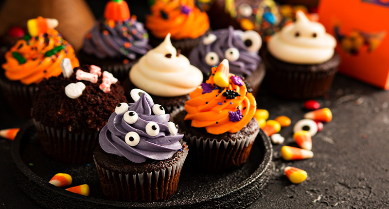 Cupcakes y postres para Halloween en recetas de Nanos