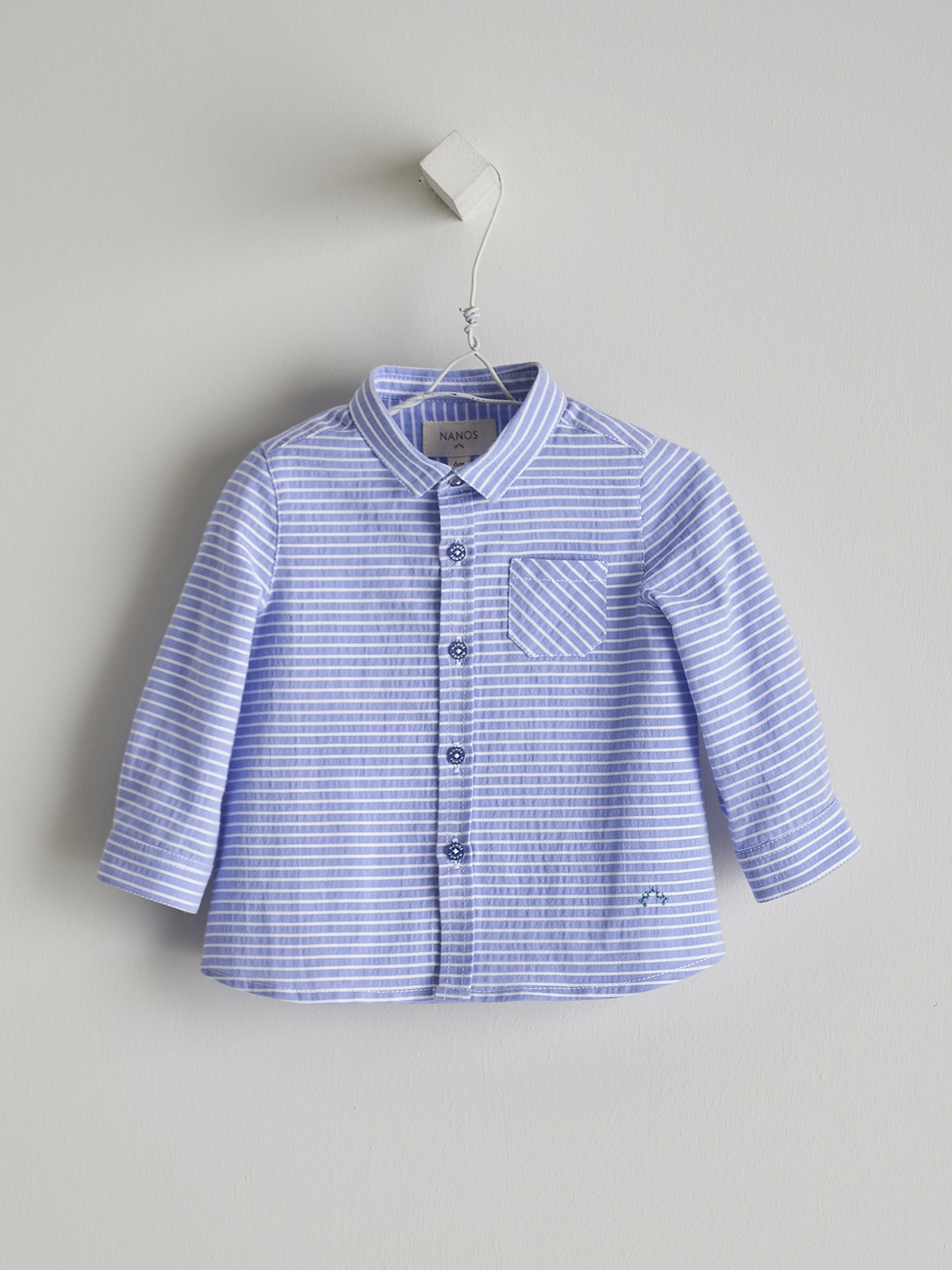 Camisa celeste Baby Boy | NANOS