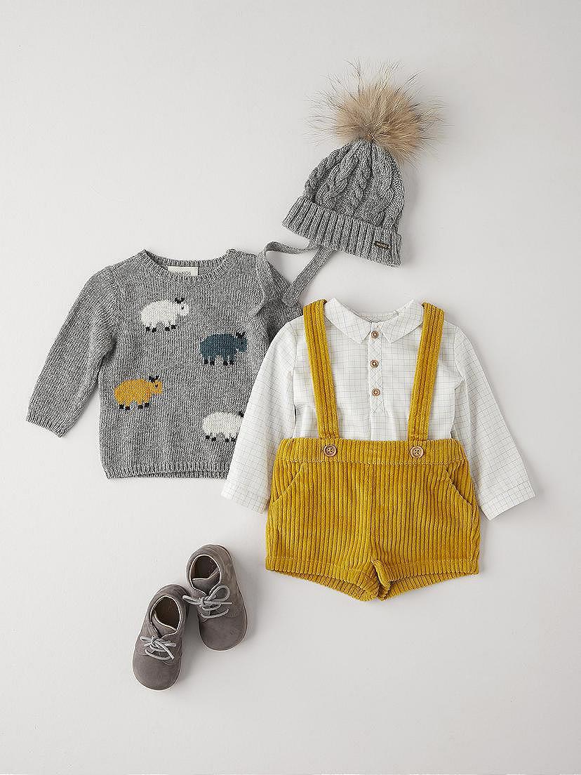 NANOS / BABY BOY / Outfits and Rompers / BOTITA GRIS / 2283170009 (10)