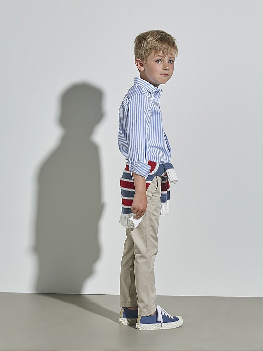 Conjunto de niño Nanos de camisa y pantalón gabardina