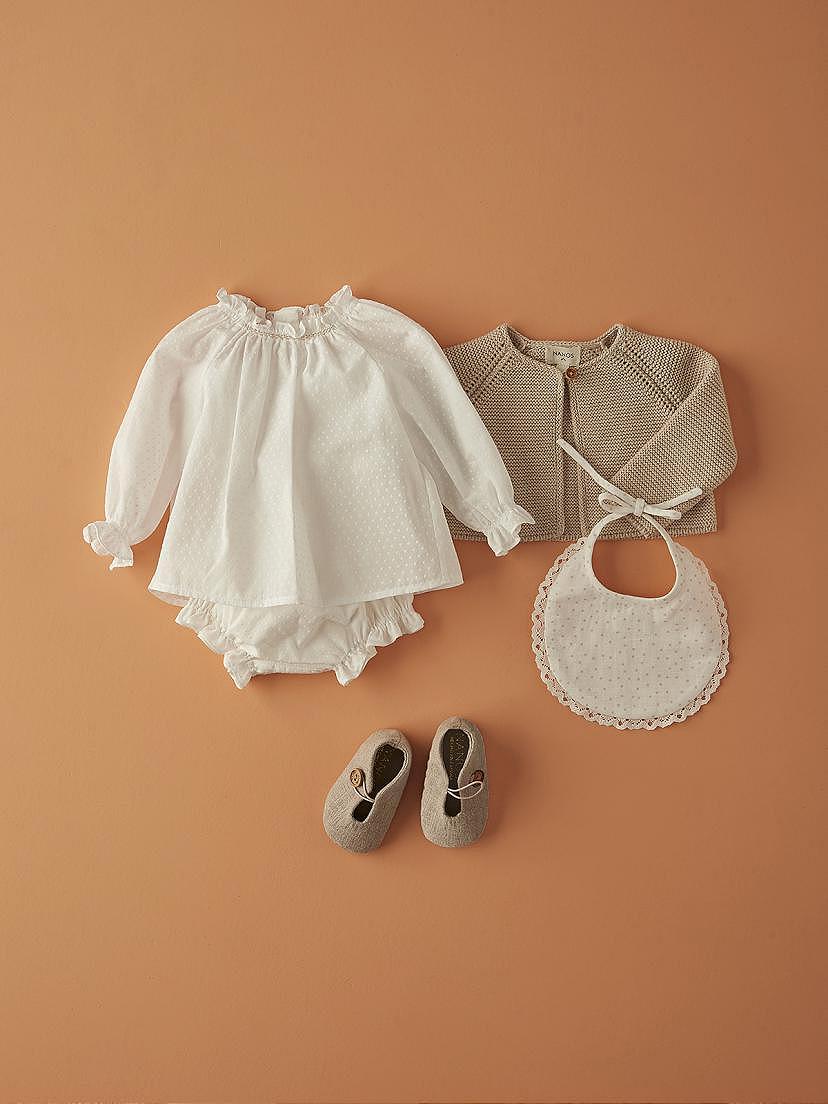 NANOS / NEWBORN / Outfits and Rompers / BLUSA BLANCO / 3133345001 (2)