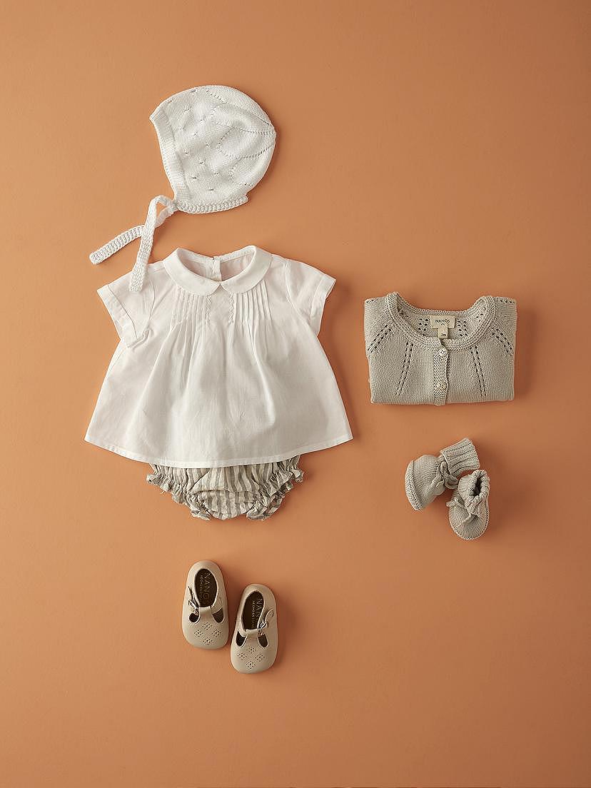 NANOS / NEWBORN / Outfits and Rompers / BLUSA BATISTA BLANCO / 3133350001 (1)
