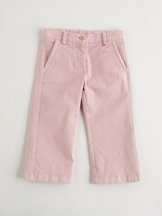 Pantalón loneta rosa Nanos para niña