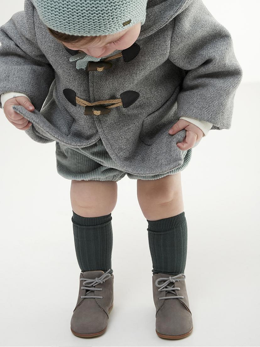 NANOS / BABY BOY / Outfits and Rompers / BOTITA GRIS / 2283170009