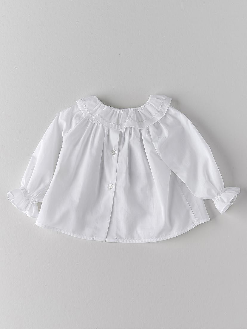 NANOS / NEWBORN / Outfits and Rompers / BLUSA BATISTA BLANCO / 3133000001