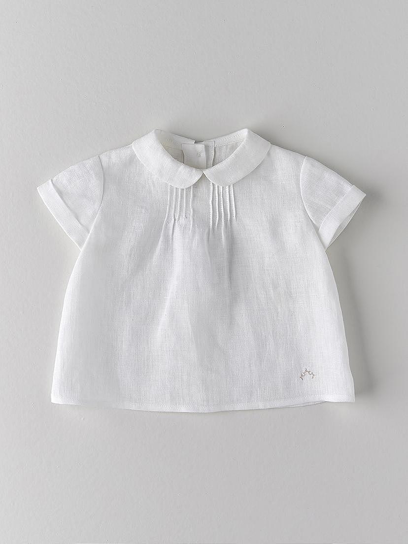 NANOS / NEWBORN / Outfits and Rompers / BLUSA LINO BLANCO / 3133273501
