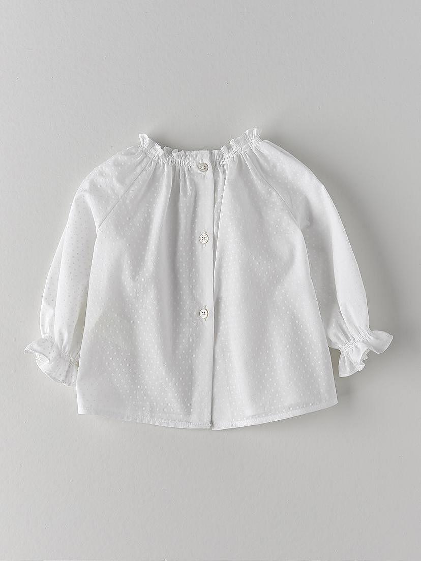 NANOS / NEWBORN / Outfits and Rompers / BLUSA BLANCO / 3133345001