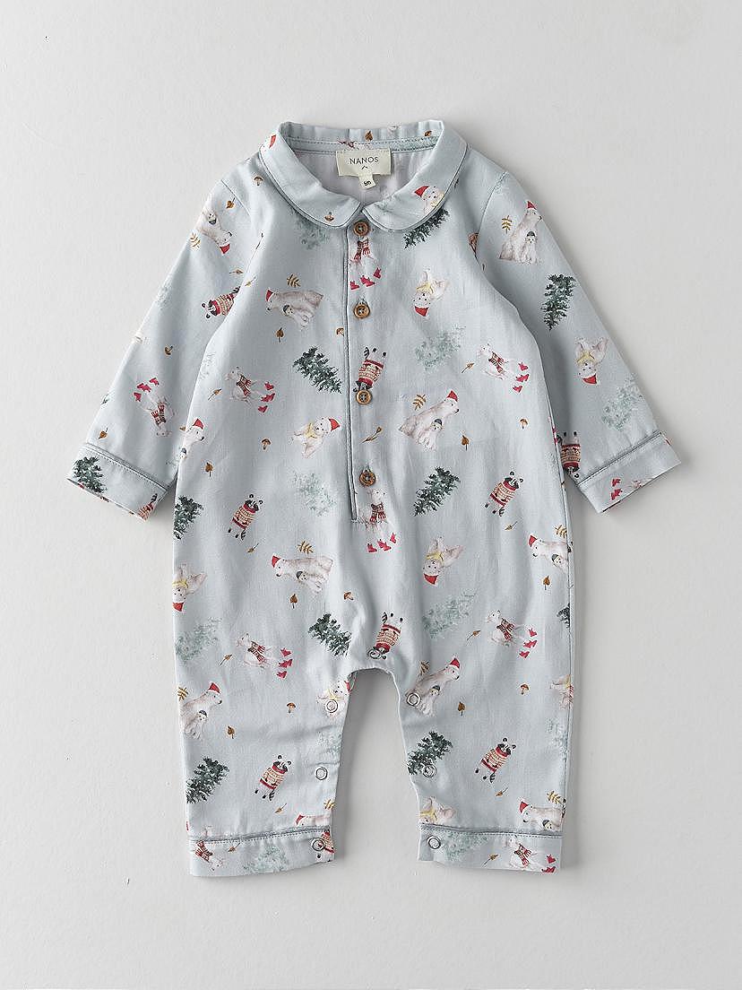 NANOS / BABY BOY / Outfits and Rompers / PIJAMA VIELLA VERDE AGUA / 5120820018