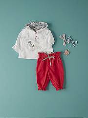 NANOS / BABY GIRL / Shirts, Polo-necks & T-shirts / BLUSA POPELIN CELESTE / 1313053706 (4)