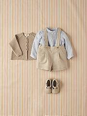 NANOS / BABY BOY / Shirts, Polo-necks & T-shirts / BLUSA LINO CELESTE / 1313323506 (3)