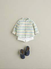 NANOS / BABY / Shirts, Polo-necks & T-shirts / CAMISA SEERSUCKER VERDE / 1213301611 (4)