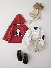 NANOS / BABY BOY / Cardigans, Sweaters, Hoodies / JERSEY PUNTO ROJO / 2218287094 (4)