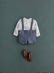 NANOS / BABY BOY / Shirts, Polo-necks & T-shirts / CAMISA PLUMETI CELESTE / 1213312206 (4)