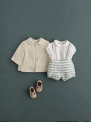 NANOS / BABY BOY / Shirts, Polo-necks & T-shirts / BLUSA LINO BLANCO / 1213353501 (6)