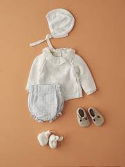 NANOS / NEWBORN / Outfits and Rompers / BLUSA BATISTA BLANCO / 3133000001 (4)