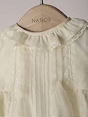 NANOS / BABY BOY / Outfits and Rompers / MAMELUCO ORGANZA CRUDO / 1211250017 (5)
