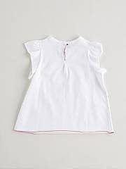NANOS / GIRL / Shirts, Polo-necks & T-shirts / CAMISETA PUNTO BLANCO / 1213525901 (2)