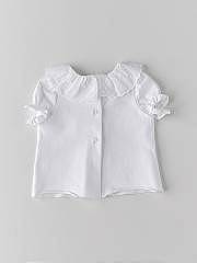 NANOS / BABY GIRL / Shirts, Polo-necks & T-shirts / CAMISETA PUNTO BLANCO / 1313045901 (2)