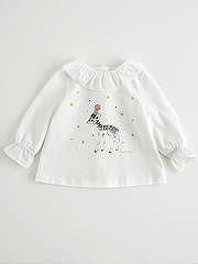NANOS / BABY GIRL / Shirts, Polo-necks & T-shirts / CAMISETA BAMBI PUNTO CRUDO / 2113295917