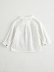 NANOS / BABY BOY / Shirts, Polo-necks & T-shirts / CAMISA LISA VIELLA CRUDO / 2113310017 (2)