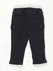 NANOS / BABY BOY / Trousers / PANTALON VAQUER NEGRO / 2115360014 (2)