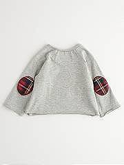 NANOS / BABY BOY / Shirts, Polo-necks & T-shirts / CAMISETA PUNTO GRIS CLARO / 2213305909 (2)