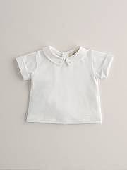 NANOS / NEWBORN / Shirts, Polo-necks & T-shirts / CAMISETA PUNTO BLANCO / 3123300001